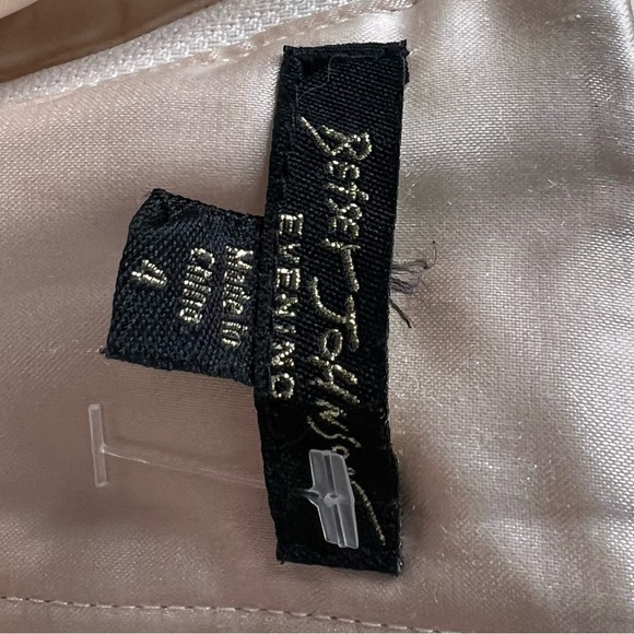 Betsey Johnson gold sequin strapless mini dress - Picture 9 of 9